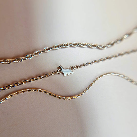 9ct Gold Dinosaur Charm