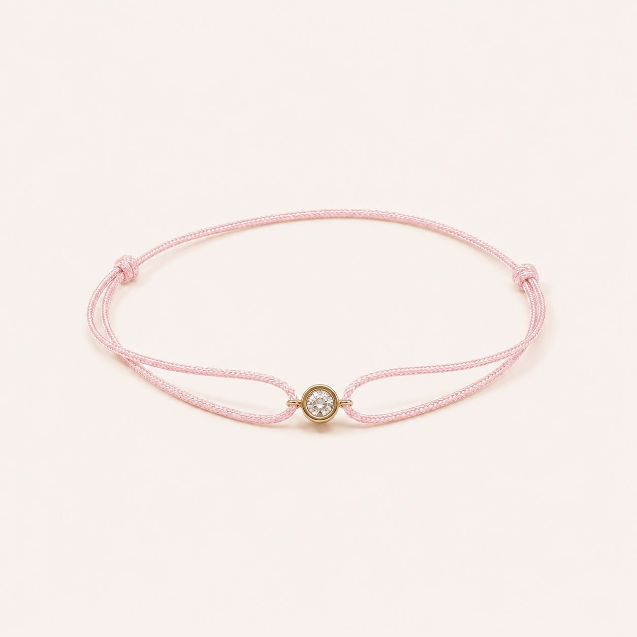 Threads Crystal Cord Bracelet