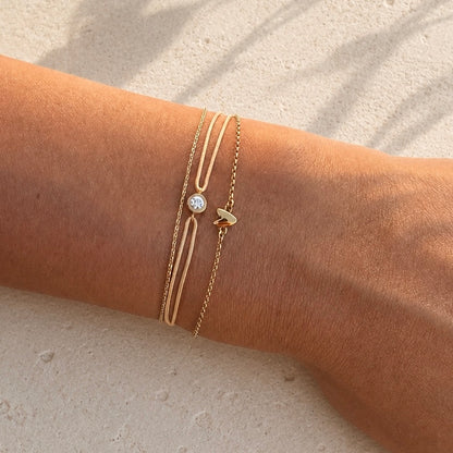 Threads Crystal Cord Bracelet