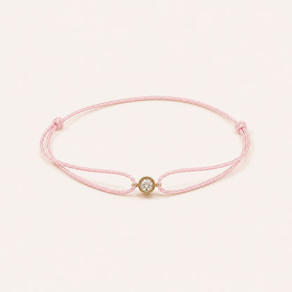 Threads Crystal Cord Bracelet