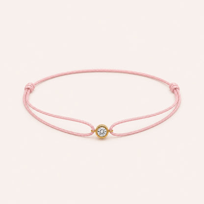Weld Crystal Cord Friendship Bracelet