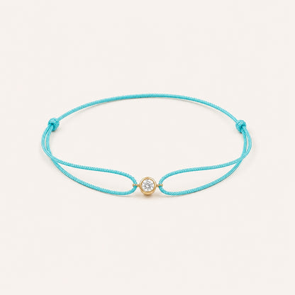 Threads Crystal Cord Bracelet